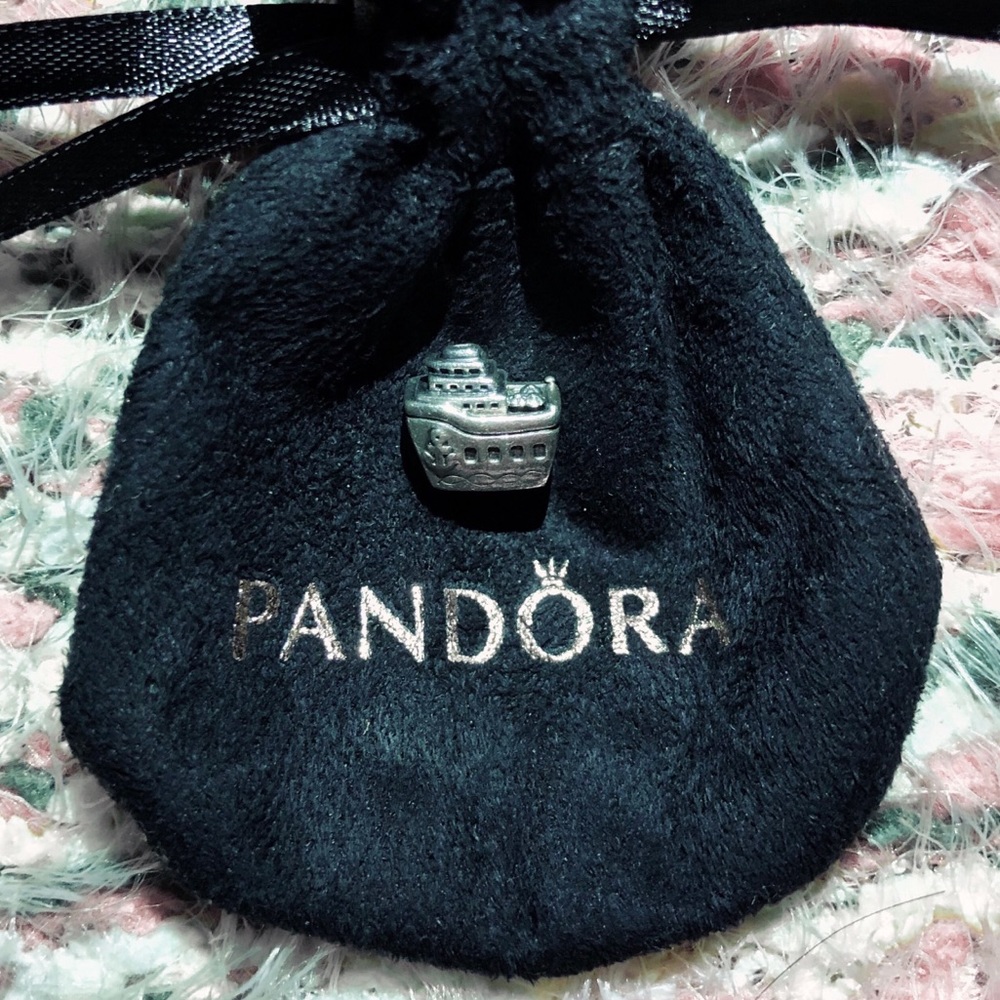 Retired “Cruise ship” pandora charm